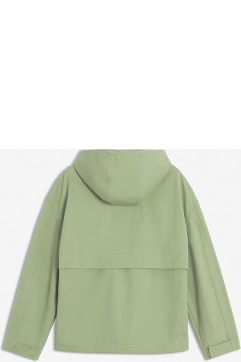 Maison Kitsuné for Kids Maison Kitsuné Hooded Popover Jacket