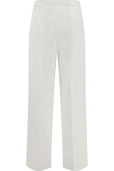 Loulou Studio سراويل طويلة وقصيرة لـ السيدات Loulou Studio Primo Palazzo Pants