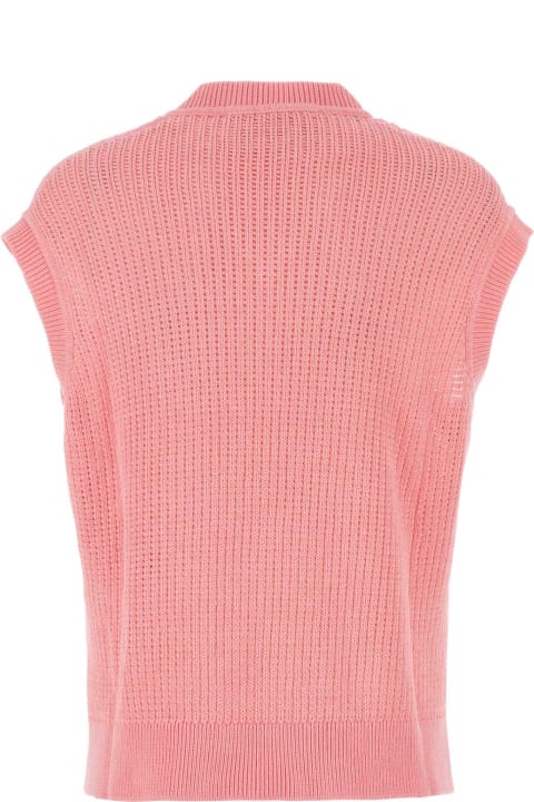 Fleeces & Tracksuits for Women Marni Pink Cotton Vest