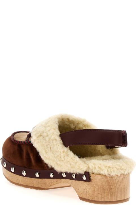 Shoes for Girls Gucci 'morsetto' Clogs