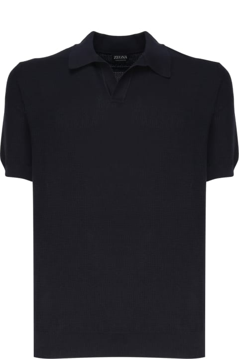 Zegna for Men Zegna Cotton Polo Shirt