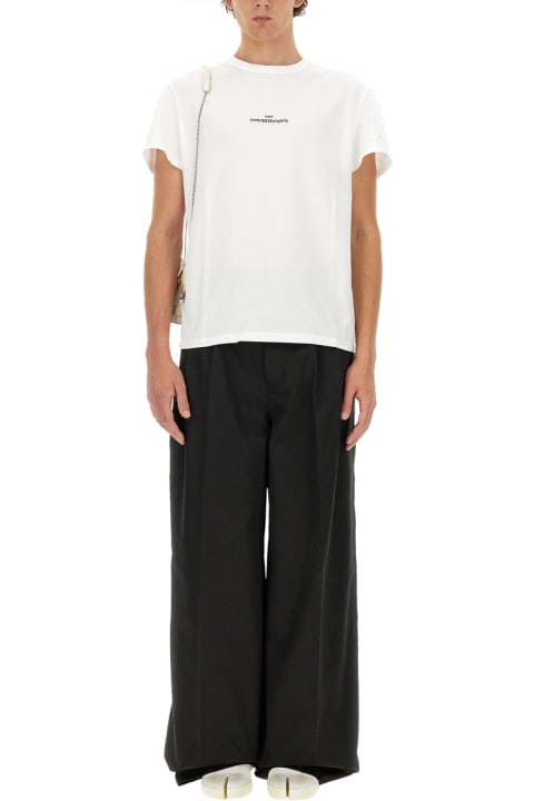 أدوات منزلية Maison Margiela Distorted Logo T-shirt