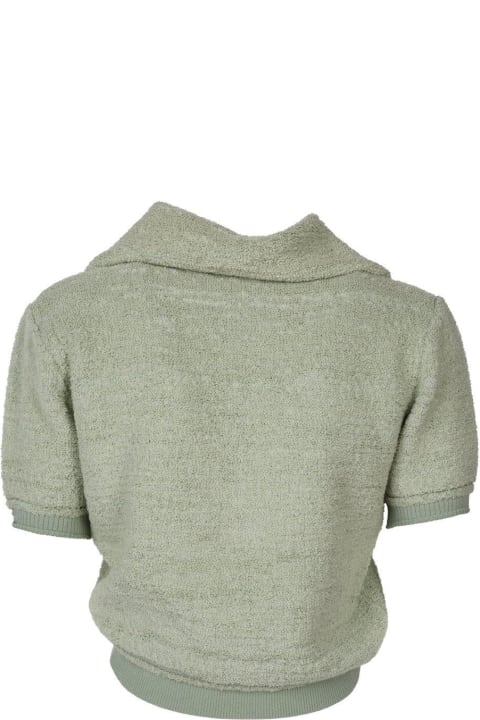 Jacquemus Sweaters for Women Jacquemus Layered Crop Top
