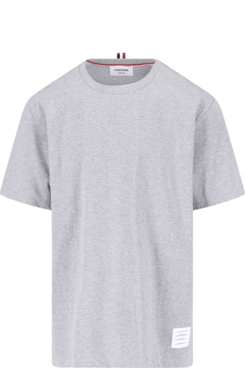 Thom Browne Topwear for Men Thom Browne Logo T-shirt