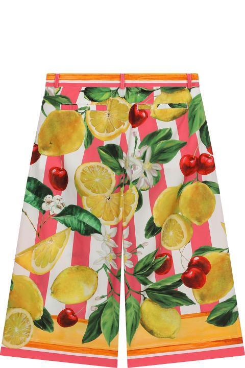Bottoms for Girls Dolce & Gabbana Trousers