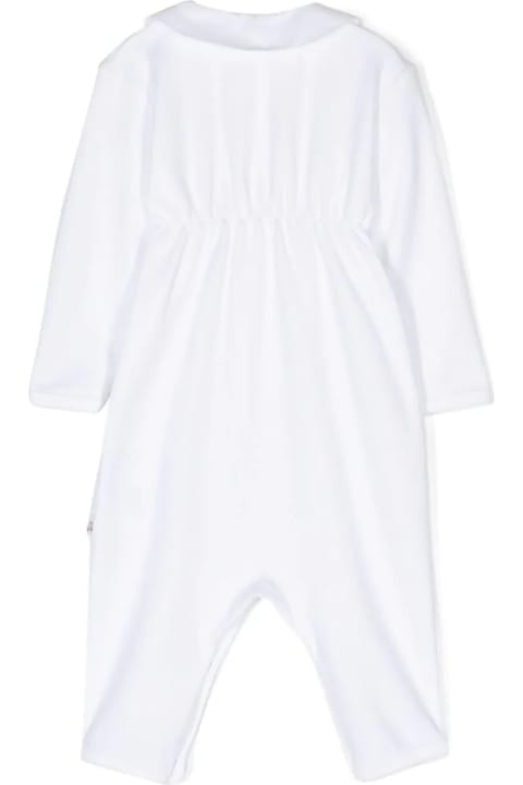 Bonpoint Clothing for Baby Girls Bonpoint White Andoche Pajamas