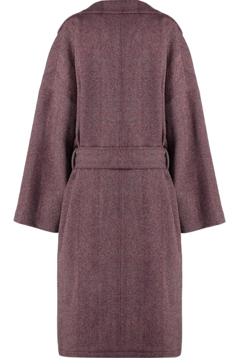 Homeware Etro Chevron Wool Coat