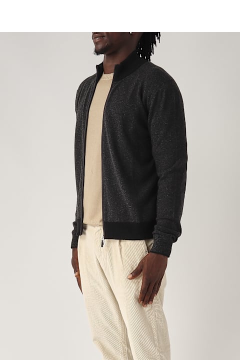 Gran Sasso Clothing for Men Gran Sasso Cardigan Full Zip Lana-cachemire Cardigan