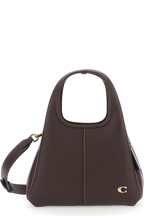 Coach for Men Coach Polished Pebble Leather Lana Shoulder Bag 23