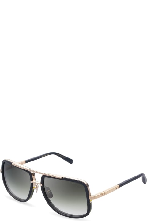 メンズ Ditaのアイウェア Dita Mach-one - Matte Black / Antique 12k Gold Sunglasses
