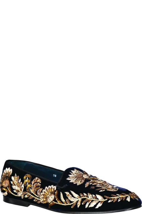 Dolce & Gabbana Loafers & Boat Shoes for Men Dolce & Gabbana Crystal Embelished Loafers