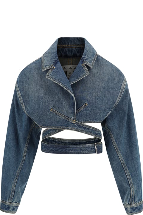 Alaia Coats & Jackets for Women Alaia Denim Jacket
