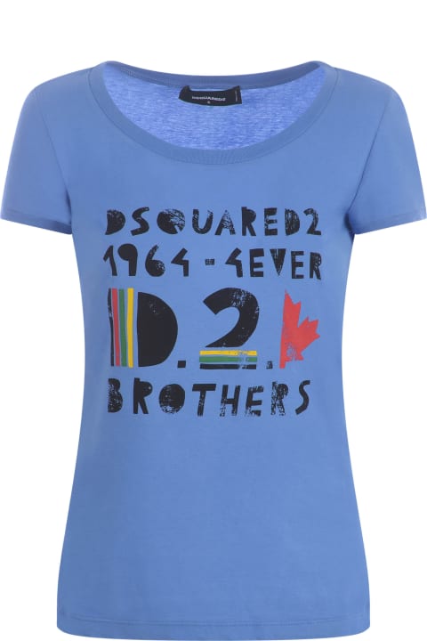 ウィメンズ新着アイテム Dsquared2 T-shirt Dsquared2 In Cotton