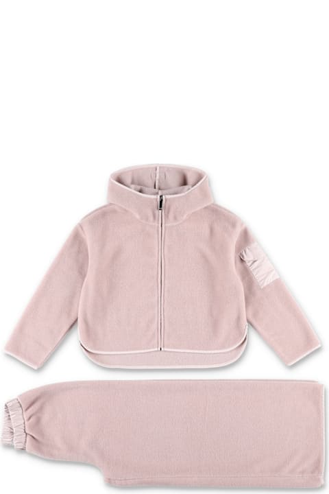 Il Gufo جمب سوت لـ بنات Il Gufo Kid - Hooded Fleece Set