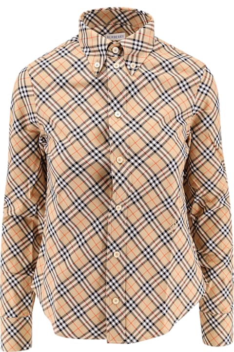 Homeware Burberry Traditional Check Organic Cotton T-shirt