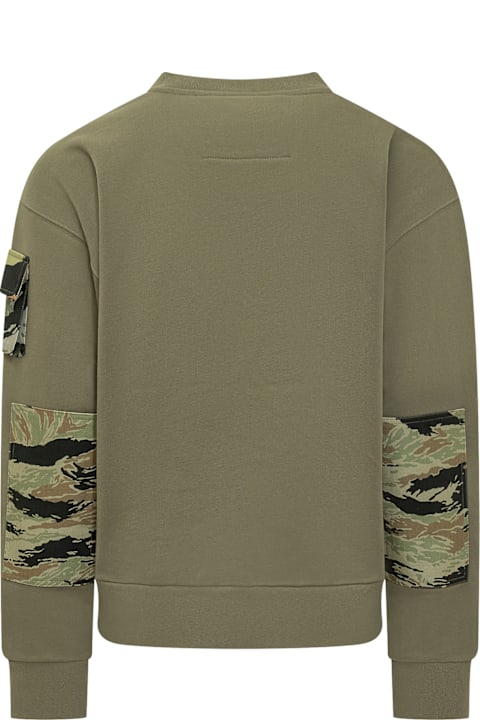 Givenchy سترات صوف وبدل رياضية لـ السيدات Givenchy Sweatshirt With Logo