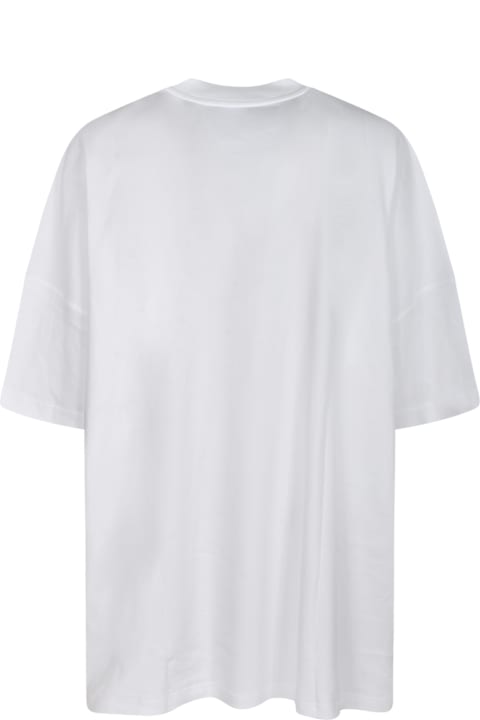 Moschino Topwear Sale for Men Moschino Oversized Bear Logo Print T-shirt