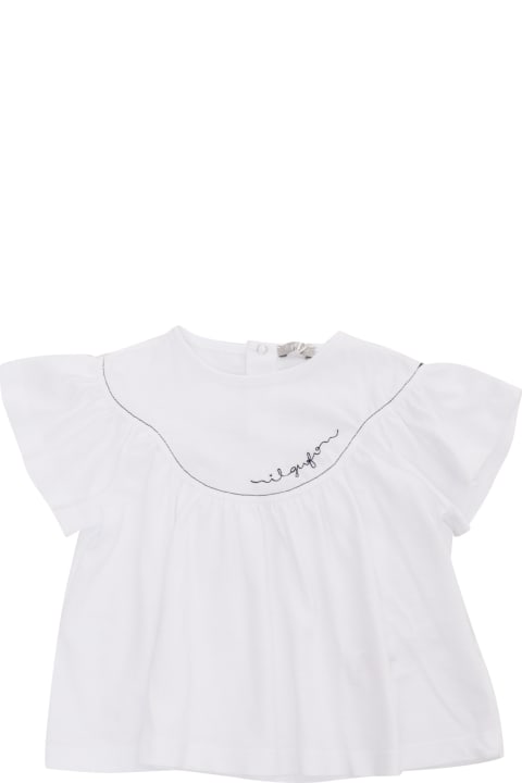 Il Gufo for Kids Il Gufo White T-shirt With Logo