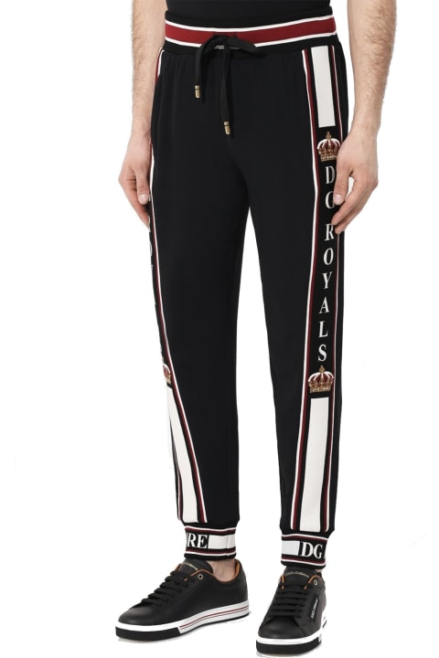 メンズ Dolce & Gabbanaのフリース＆ラウンジウェア Dolce & Gabbana Logo Pants