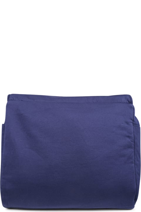 Homeware Moschino Blue Changing Bag For Babykids With Teddy Bear