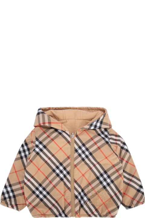 Burberry Topwear for Baby Boys Burberry Ib6 Mn Rufus Chk Rvs