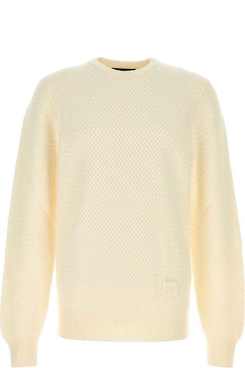 Homeware Dolce & Gabbana Ivory Wool Sweater