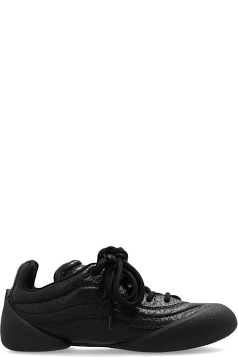 Alexander McQueen Shoes for Women Alexander McQueen Black Flexion Sneakers