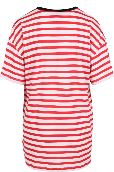 Ermanno Firenze Striped Cotton T-shirt