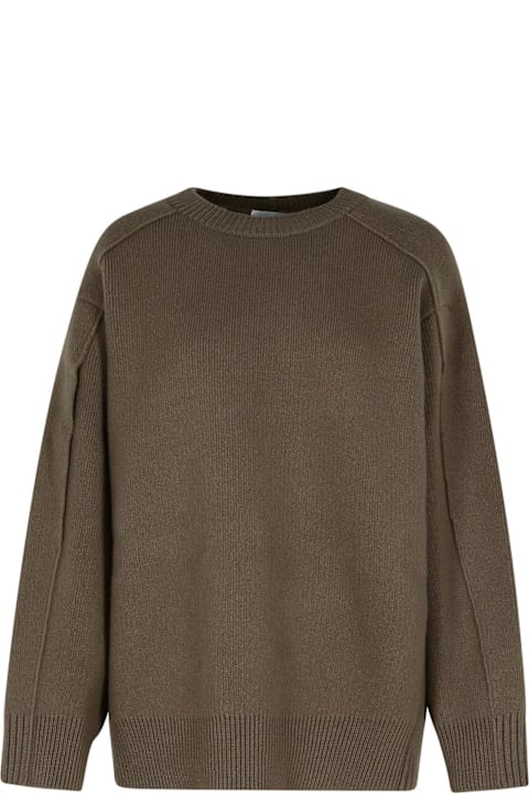 ウィメンズ Lanvinのニットウェア Lanvin Ribbed Cuff Oversized Jumper