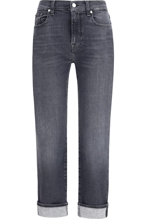 7 For All Mankind Relaxed Skinny Slim Illusion Jeans