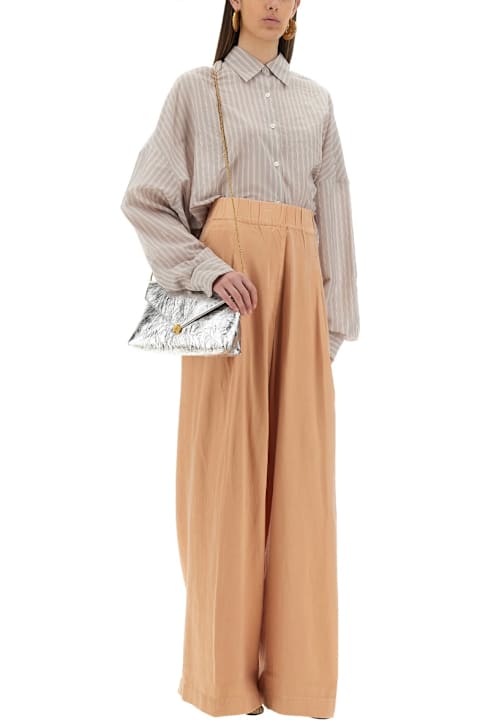 Dries Van Noten سراويل طويلة وقصيرة لـ السيدات Dries Van Noten Wide-leg Pants