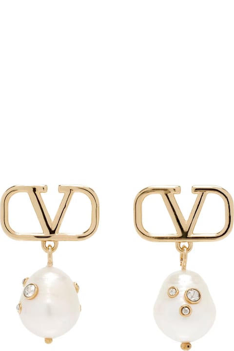 Valentino Garavani Earrings for Women Valentino Garavani Signature Vlogo Earrings