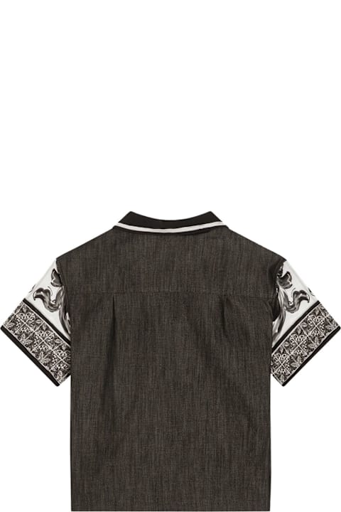 Homeware Dolce & Gabbana Dolce &amp; Gabbana Kids Shirt With Majolica Print