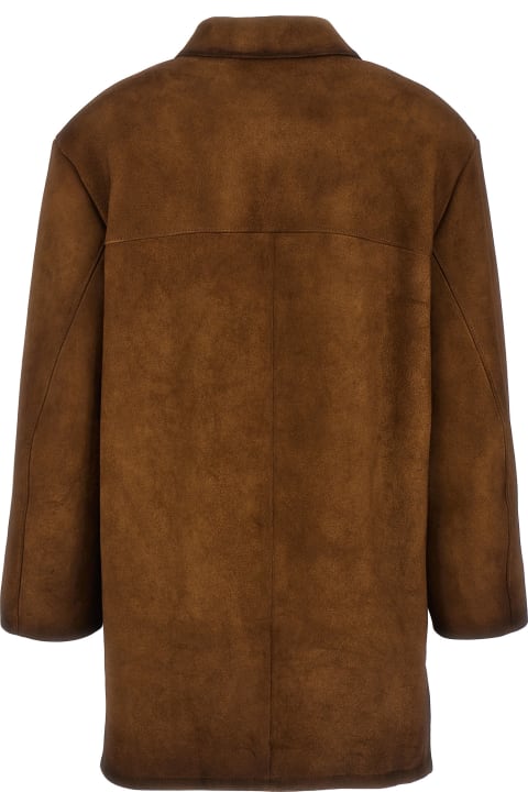 Coats & Jackets for Women Prada Shearling Caban