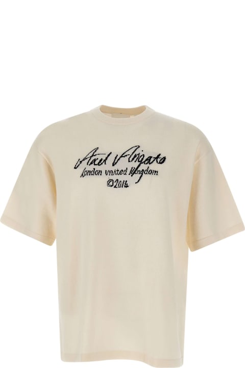 Axel Arigato for Men Axel Arigato Cotton And Wool T-shirt
