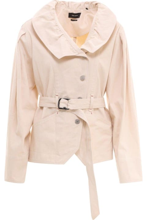 Isabel Marant Coats & Jackets for Women Isabel Marant Belted Waist Jacket