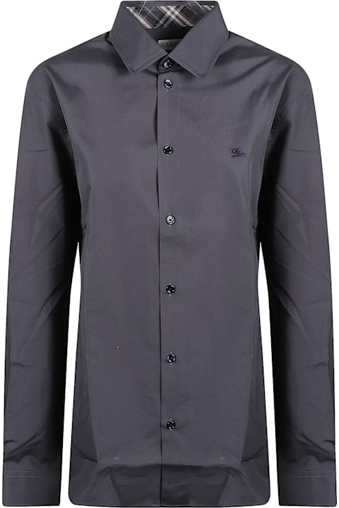 Homeware Burberry Check Reversible Long-sleeved Shirt
