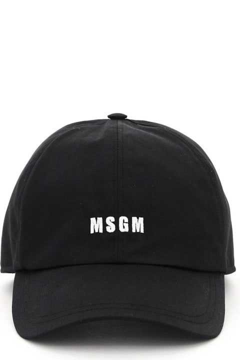 MSGM for Men MSGM Logo Embroidered Baseball Cap