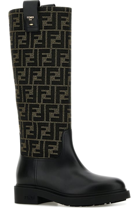 Boots for Women Fendi F.filo Vitello+tess.jacq.ff