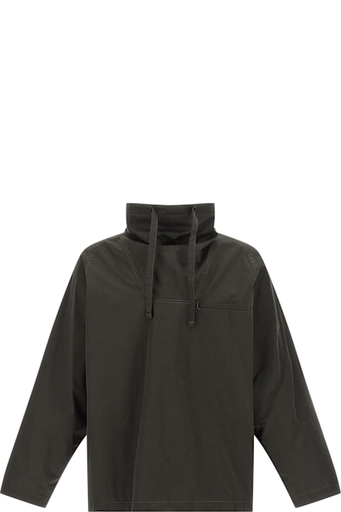 Homeware Lemaire 'funnel Neck Vareuse' Sweater