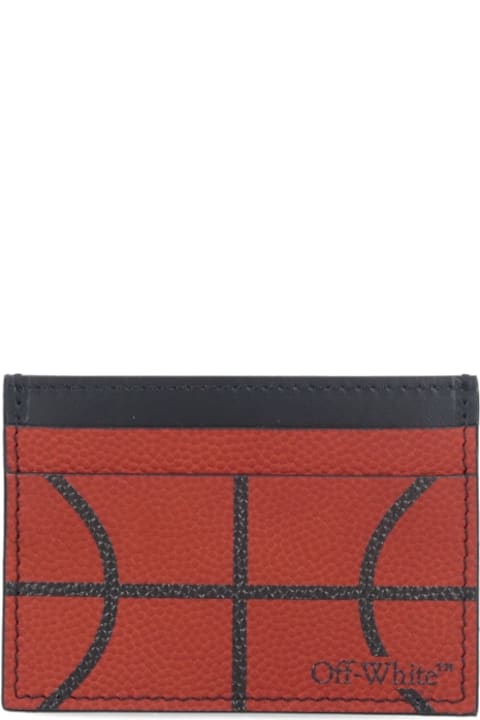 Off-White Wallets for Men Off-White 'basketball' Card Holder