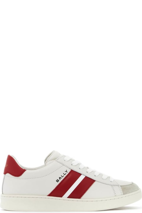 Fashion for Women Bally Smooth Leather Thiago Sneakers In