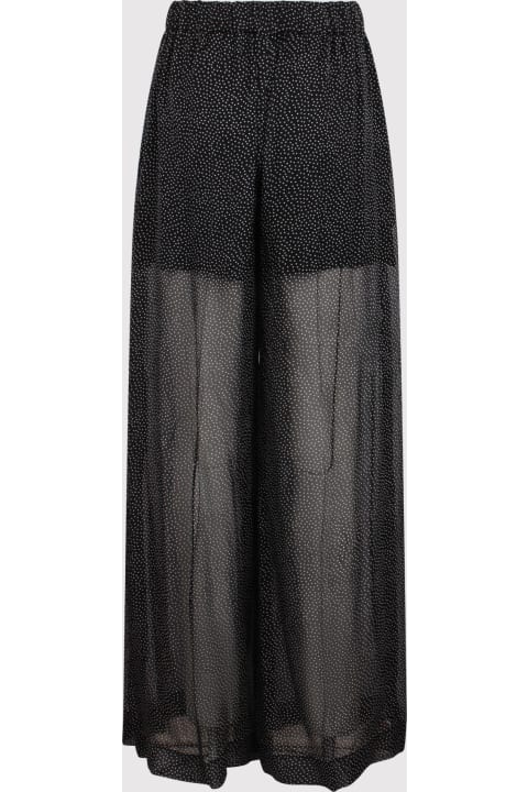 Nina Ricci Pants & Shorts for Women Nina Ricci Nina Ricci Polka-dot Palazzo Trousers