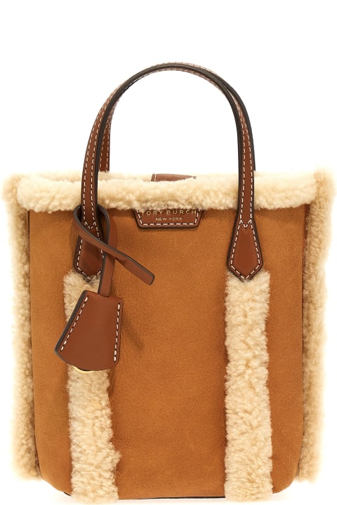 'perry Shearling Mini' Handbag