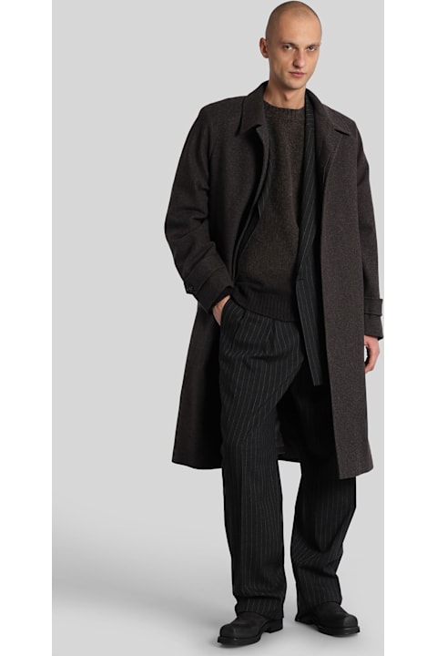 Paura for Women Paura Asia Knitwear In Brown Wool