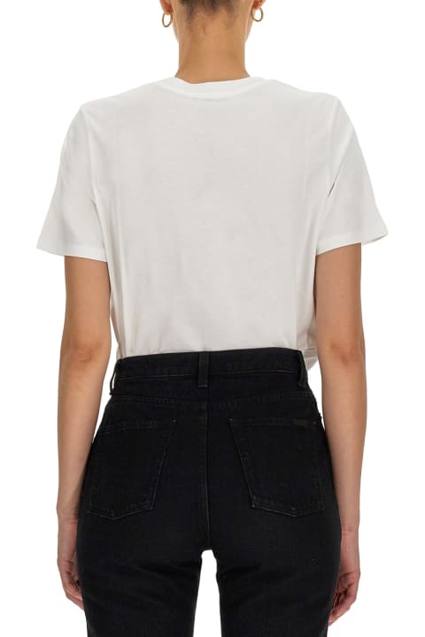 Balmain Clothing Sale for Women Balmain Logo Print T-shirt