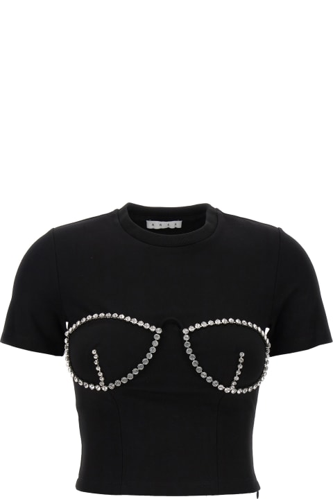 T-shirt 'crystal Bustier Cup'