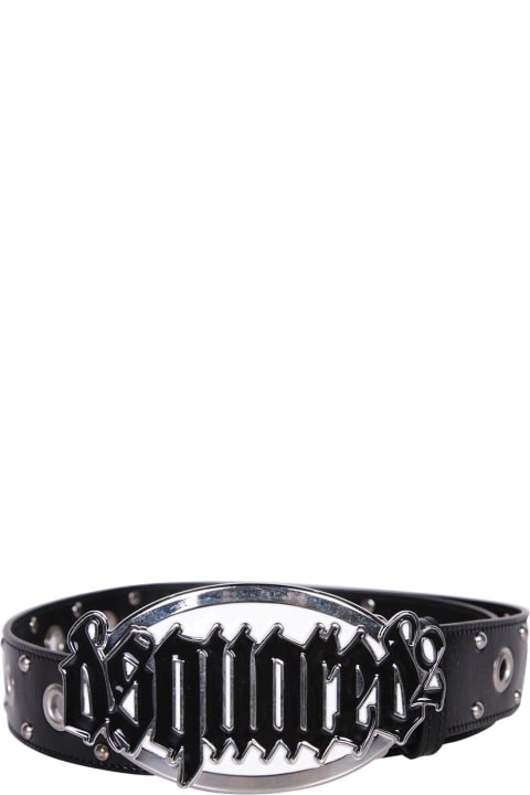 Dsquared2 for Women Dsquared2 Gothic Logo Buckled Belt