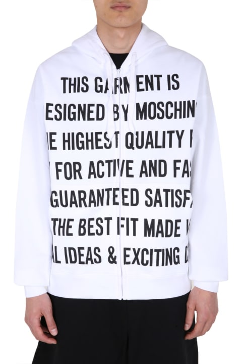 Homeware Moschino Sweatshirt With Zip