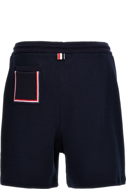 Thom Browne for Men Thom Browne Cotton Knit Bermuda Shorts